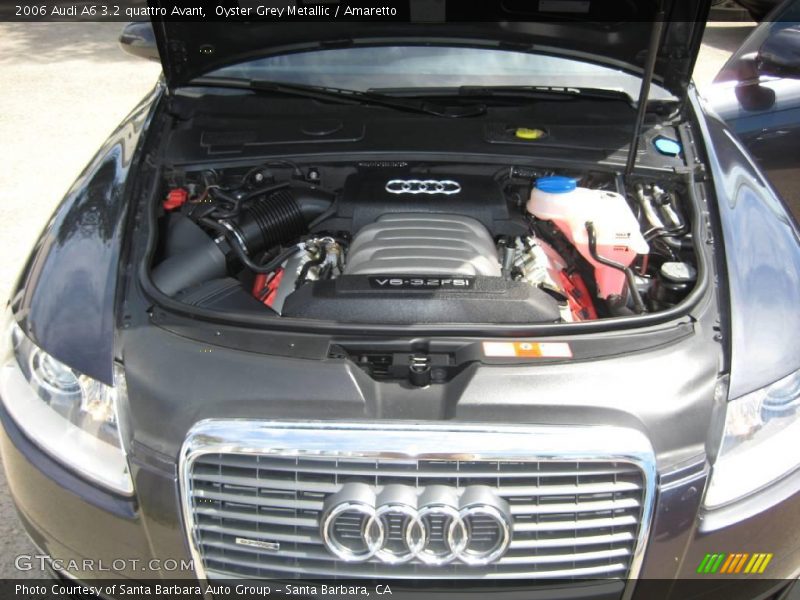 Oyster Grey Metallic / Amaretto 2006 Audi A6 3.2 quattro Avant