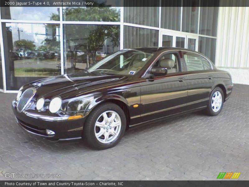 Anthracite Mica / Ivory 2000 Jaguar S-Type 4.0