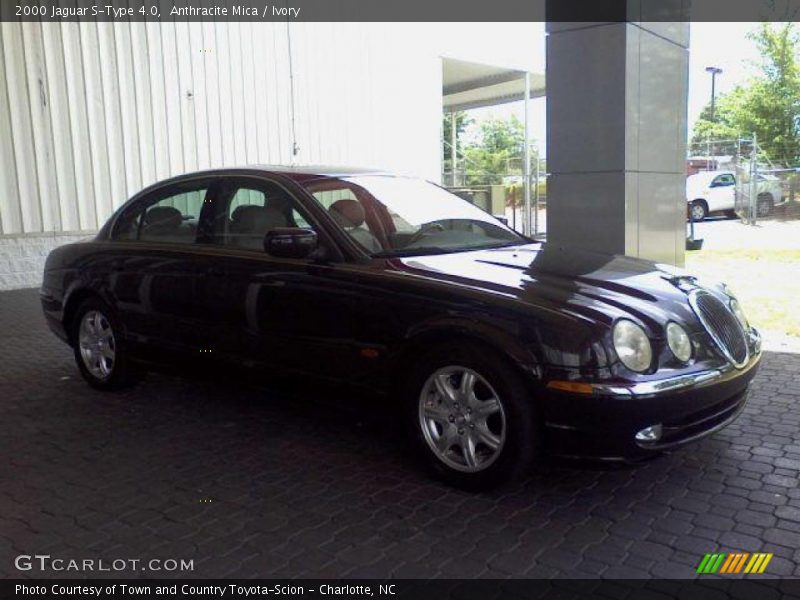 Anthracite Mica / Ivory 2000 Jaguar S-Type 4.0