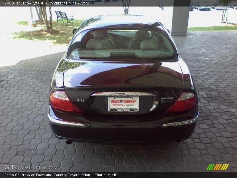 Anthracite Mica / Ivory 2000 Jaguar S-Type 4.0