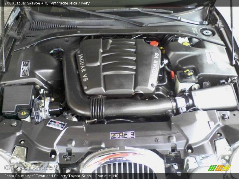 Anthracite Mica / Ivory 2000 Jaguar S-Type 4.0