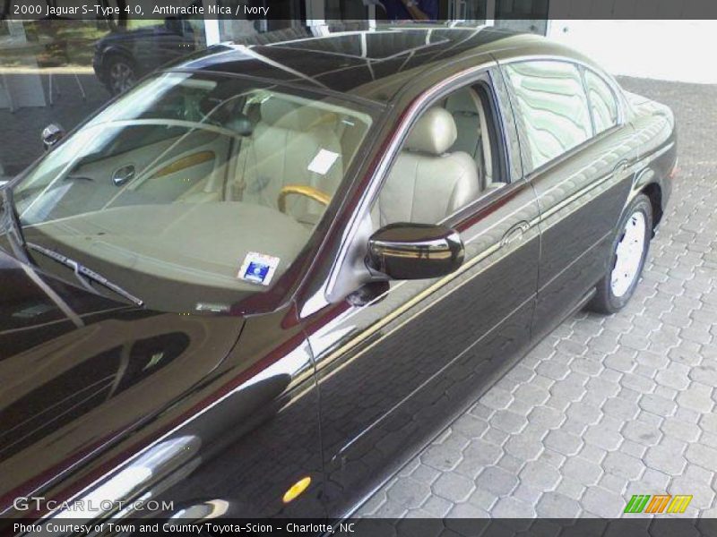 Anthracite Mica / Ivory 2000 Jaguar S-Type 4.0