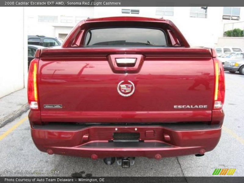 Sonoma Red / Light Cashmere 2008 Cadillac Escalade EXT AWD