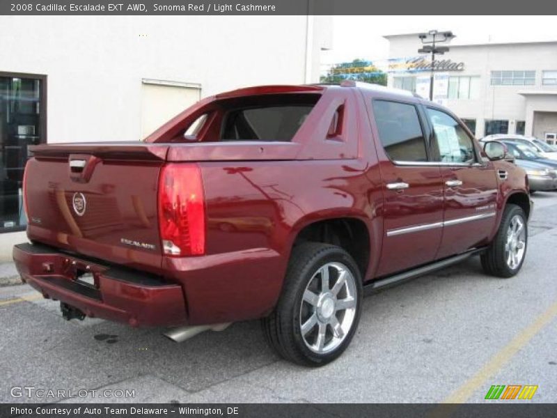 Sonoma Red / Light Cashmere 2008 Cadillac Escalade EXT AWD