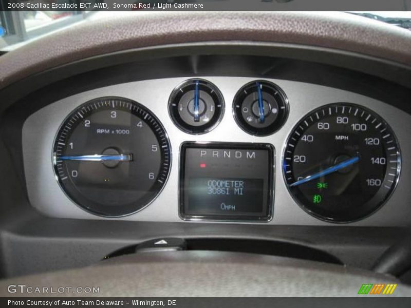 Sonoma Red / Light Cashmere 2008 Cadillac Escalade EXT AWD