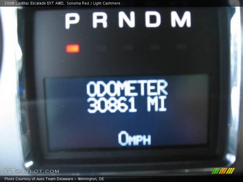 Sonoma Red / Light Cashmere 2008 Cadillac Escalade EXT AWD
