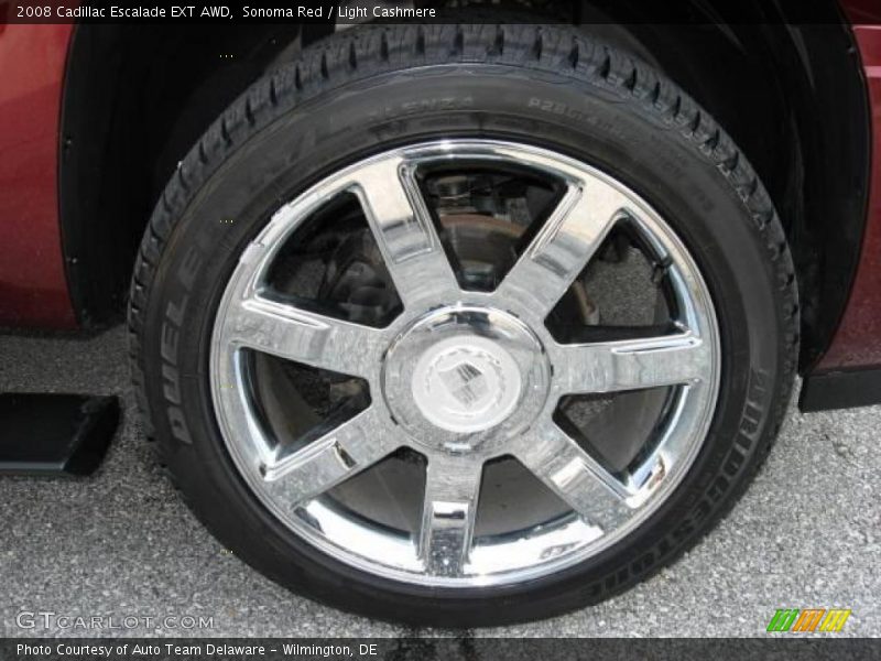 Sonoma Red / Light Cashmere 2008 Cadillac Escalade EXT AWD