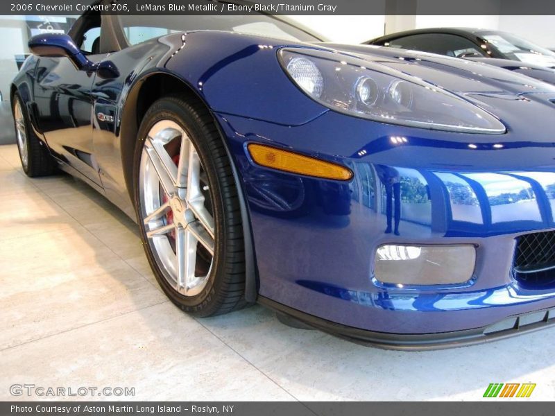LeMans Blue Metallic / Ebony Black/Titanium Gray 2006 Chevrolet Corvette Z06