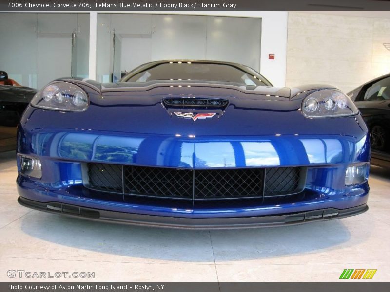 LeMans Blue Metallic / Ebony Black/Titanium Gray 2006 Chevrolet Corvette Z06
