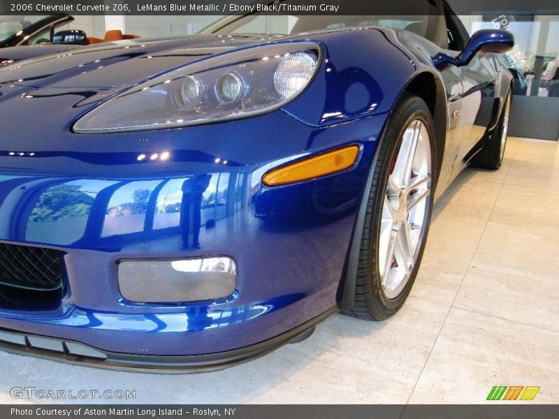 LeMans Blue Metallic / Ebony Black/Titanium Gray 2006 Chevrolet Corvette Z06