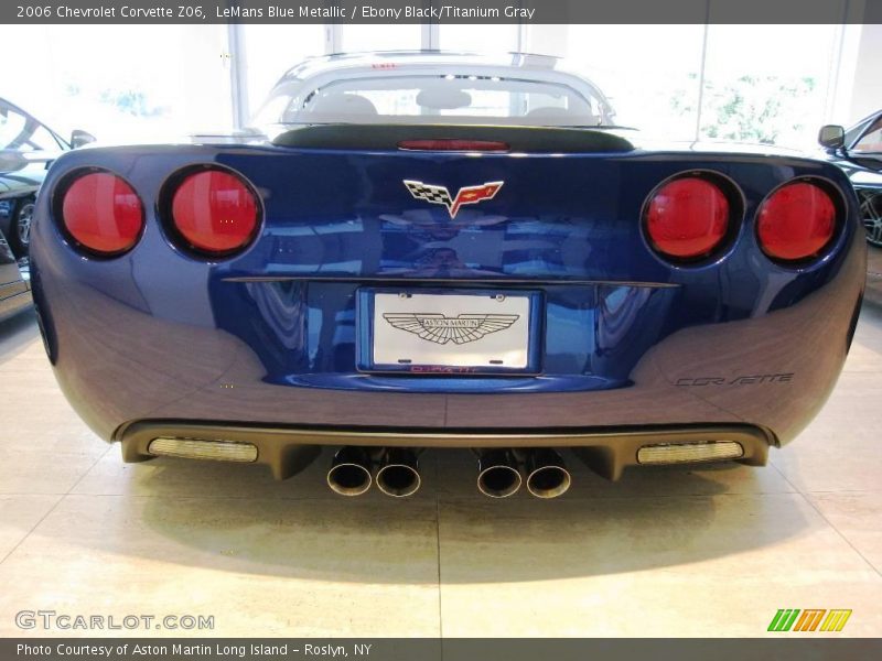 LeMans Blue Metallic / Ebony Black/Titanium Gray 2006 Chevrolet Corvette Z06