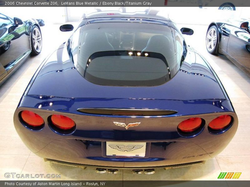 LeMans Blue Metallic / Ebony Black/Titanium Gray 2006 Chevrolet Corvette Z06