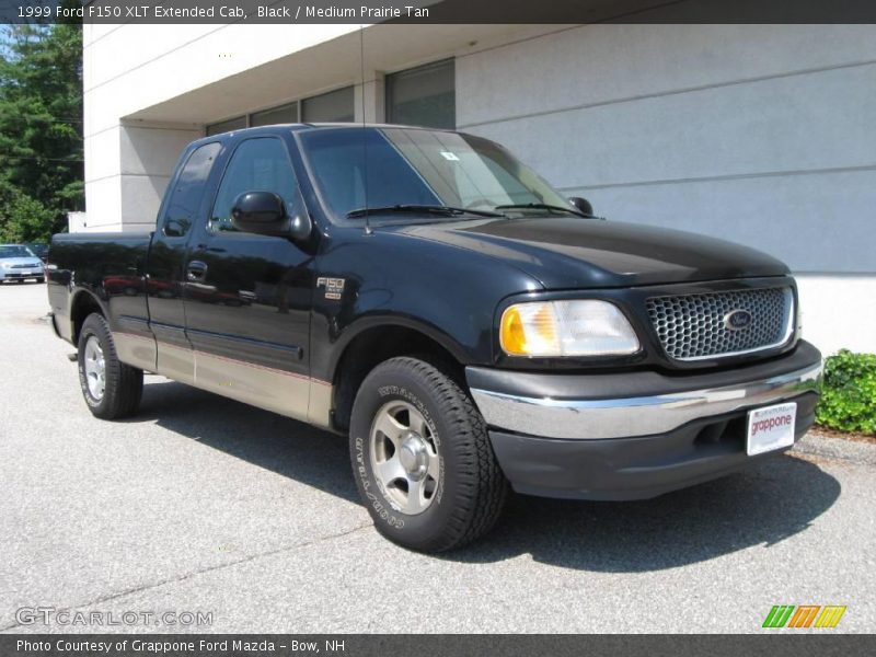 Black / Medium Prairie Tan 1999 Ford F150 XLT Extended Cab