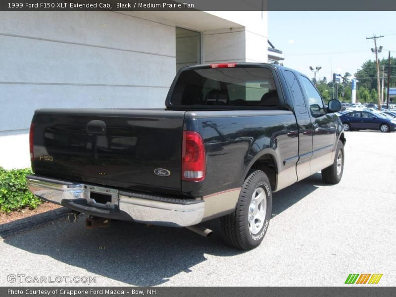 Black / Medium Prairie Tan 1999 Ford F150 XLT Extended Cab