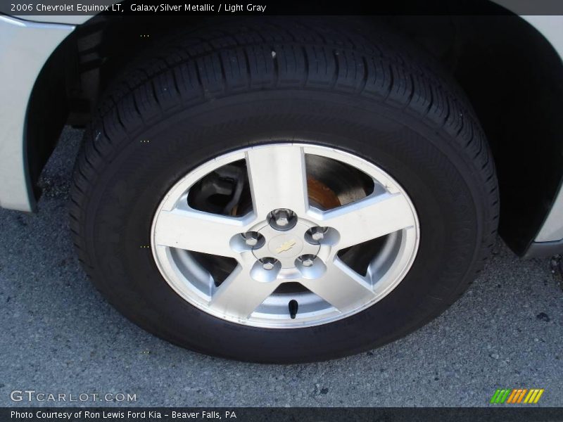 Galaxy Silver Metallic / Light Gray 2006 Chevrolet Equinox LT