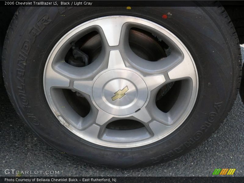 Black / Light Gray 2006 Chevrolet TrailBlazer LS