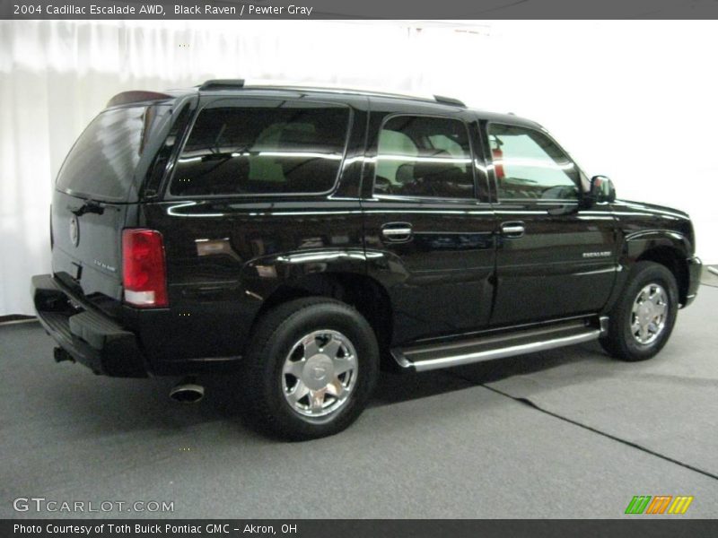 Black Raven / Pewter Gray 2004 Cadillac Escalade AWD