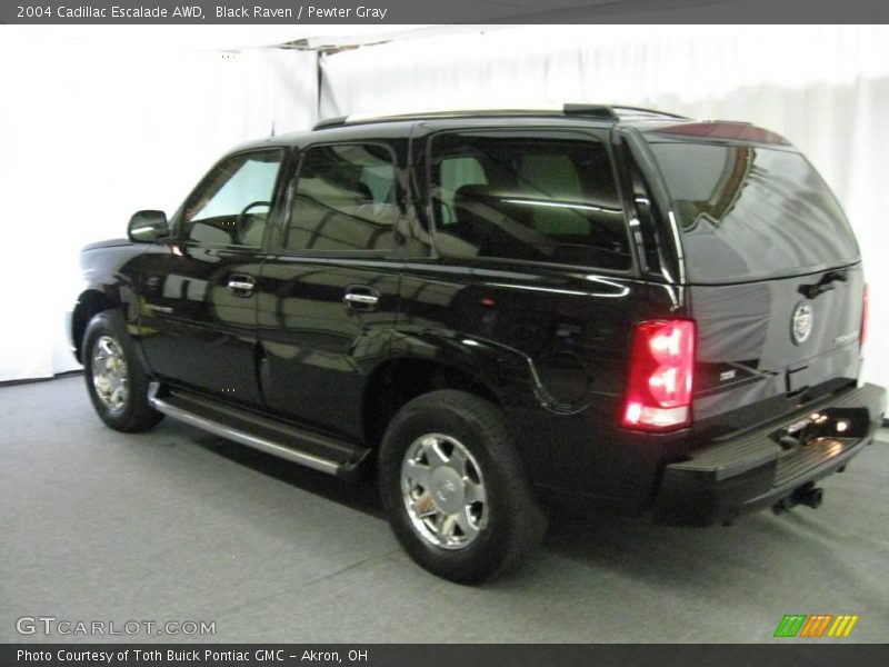 Black Raven / Pewter Gray 2004 Cadillac Escalade AWD