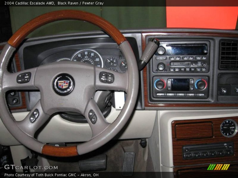 Black Raven / Pewter Gray 2004 Cadillac Escalade AWD