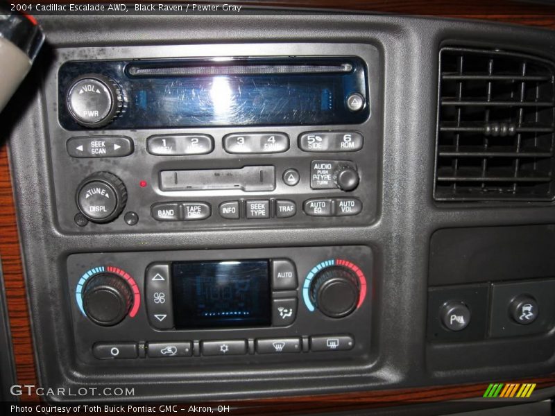 Black Raven / Pewter Gray 2004 Cadillac Escalade AWD