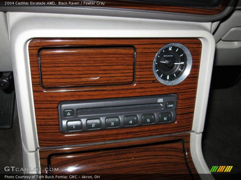Black Raven / Pewter Gray 2004 Cadillac Escalade AWD