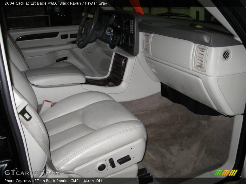 Black Raven / Pewter Gray 2004 Cadillac Escalade AWD
