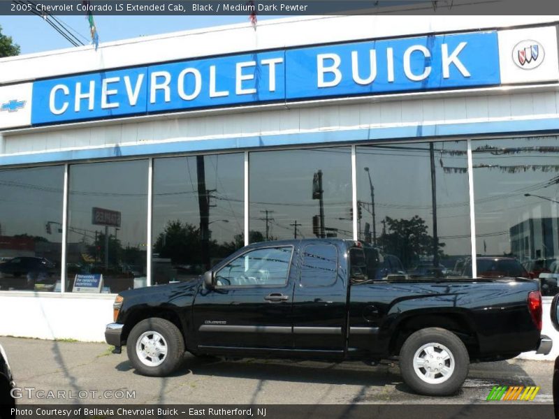 Black / Medium Dark Pewter 2005 Chevrolet Colorado LS Extended Cab