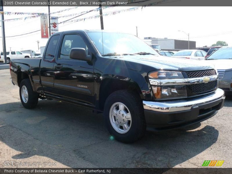 Black / Medium Dark Pewter 2005 Chevrolet Colorado LS Extended Cab