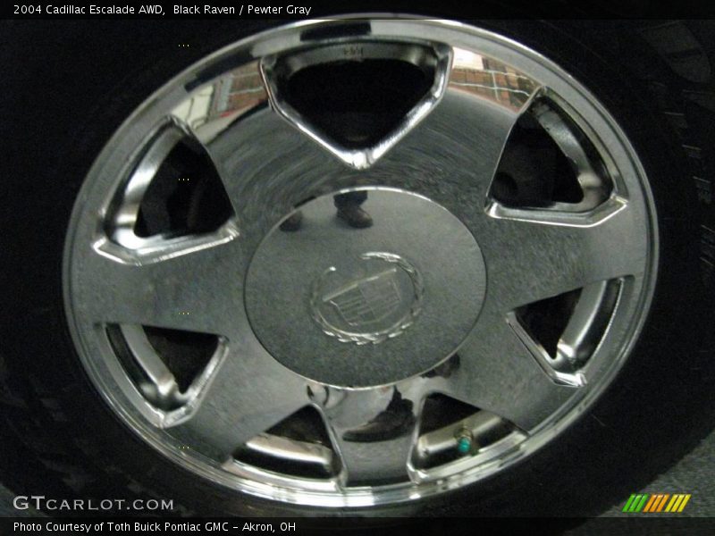 Black Raven / Pewter Gray 2004 Cadillac Escalade AWD