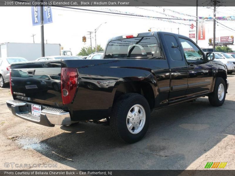 Black / Medium Dark Pewter 2005 Chevrolet Colorado LS Extended Cab