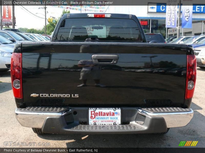 Black / Medium Dark Pewter 2005 Chevrolet Colorado LS Extended Cab