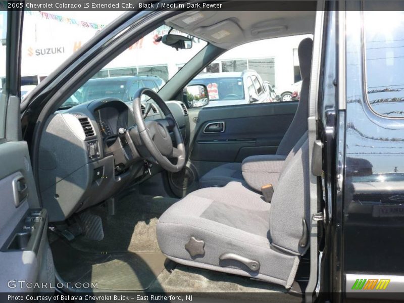 Black / Medium Dark Pewter 2005 Chevrolet Colorado LS Extended Cab