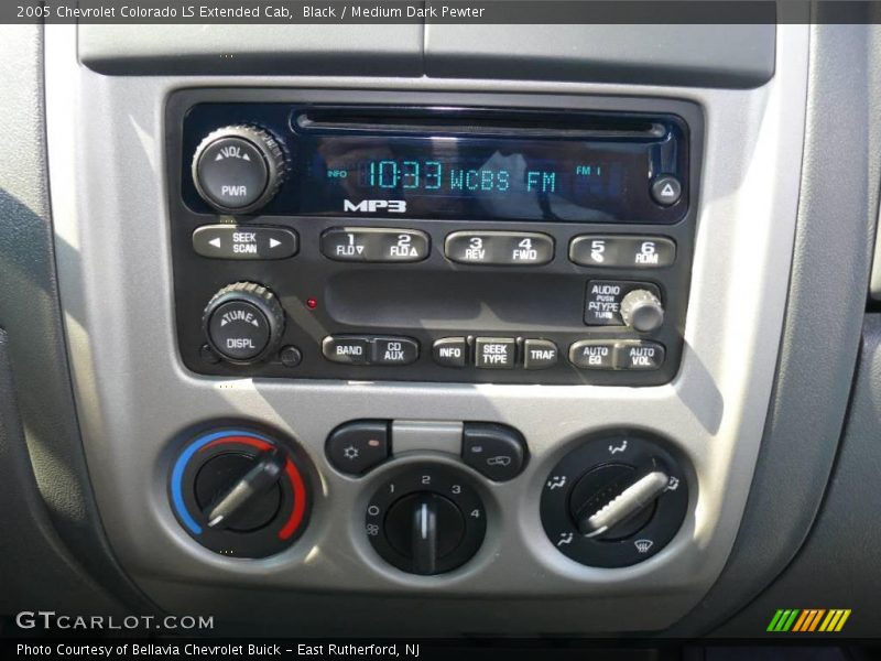 Black / Medium Dark Pewter 2005 Chevrolet Colorado LS Extended Cab