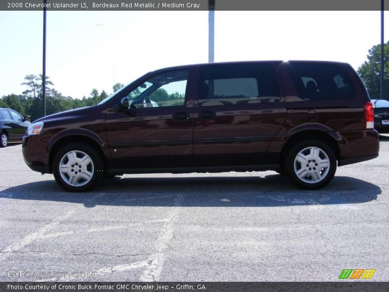 Bordeaux Red Metallic / Medium Gray 2008 Chevrolet Uplander LS