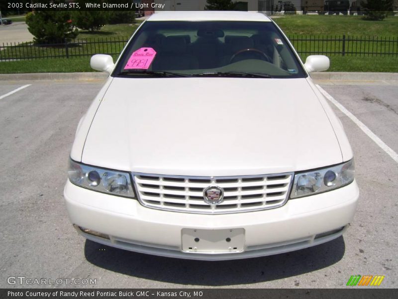 White Diamond / Light Gray 2003 Cadillac Seville STS
