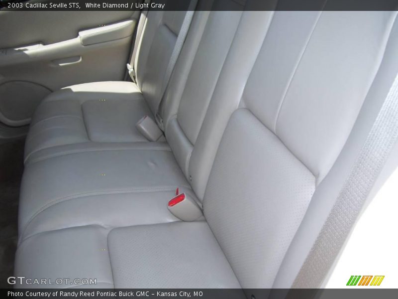White Diamond / Light Gray 2003 Cadillac Seville STS