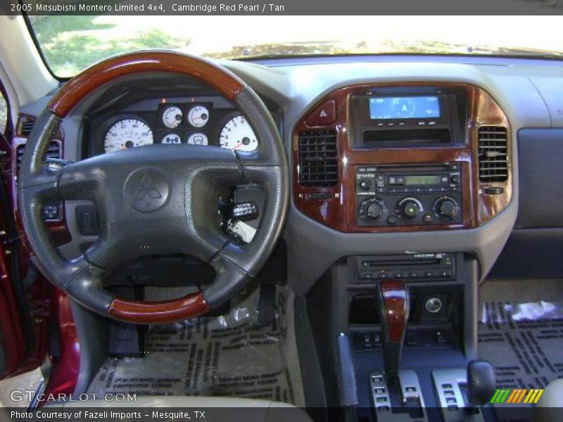 Cambridge Red Pearl / Tan 2005 Mitsubishi Montero Limited 4x4