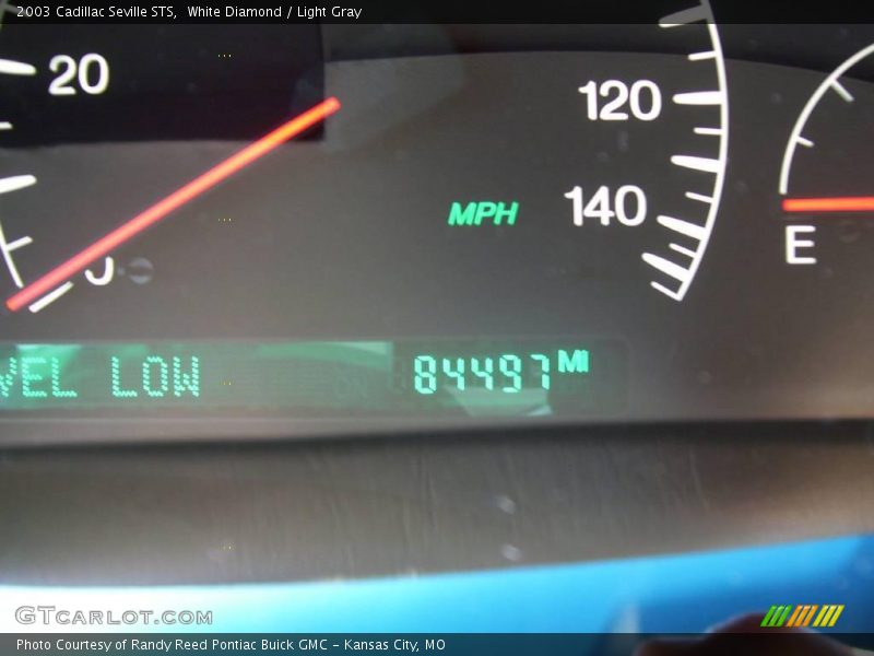White Diamond / Light Gray 2003 Cadillac Seville STS
