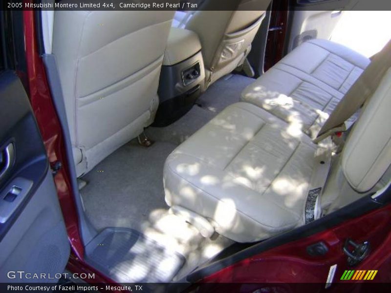 Cambridge Red Pearl / Tan 2005 Mitsubishi Montero Limited 4x4
