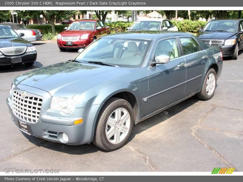 Magnesium Pearl / Dark Slate Gray/Light Graystone 2005 Chrysler 300 C HEMI