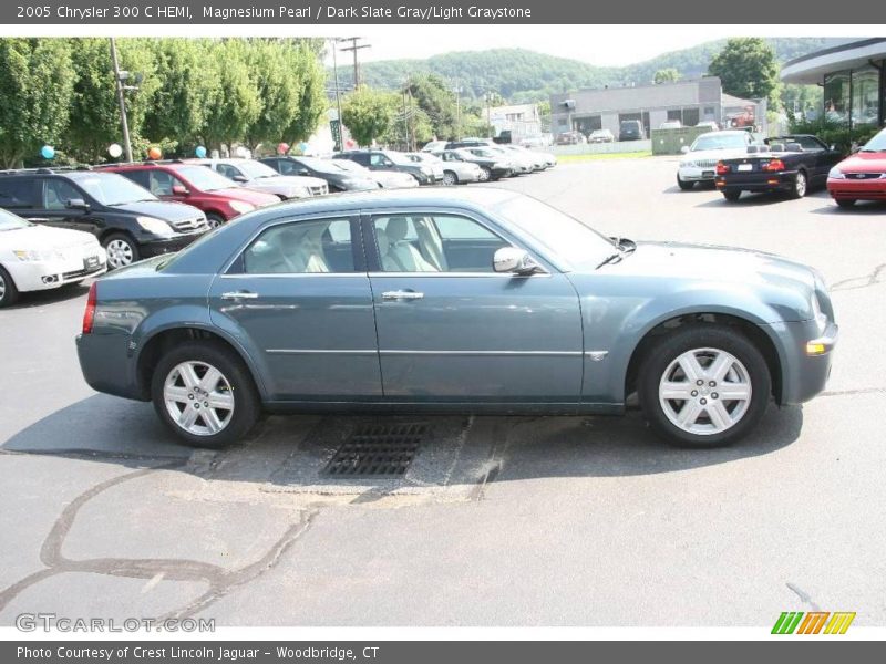 Magnesium Pearl / Dark Slate Gray/Light Graystone 2005 Chrysler 300 C HEMI