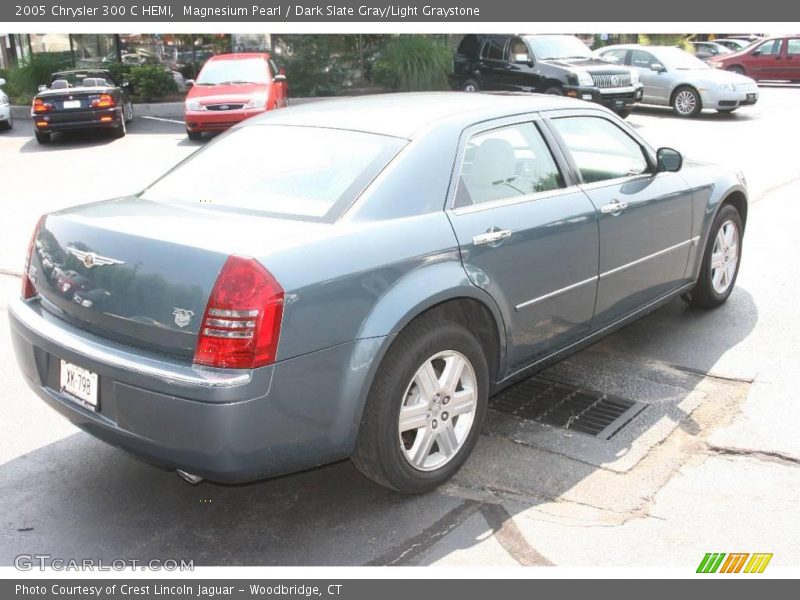 Magnesium Pearl / Dark Slate Gray/Light Graystone 2005 Chrysler 300 C HEMI
