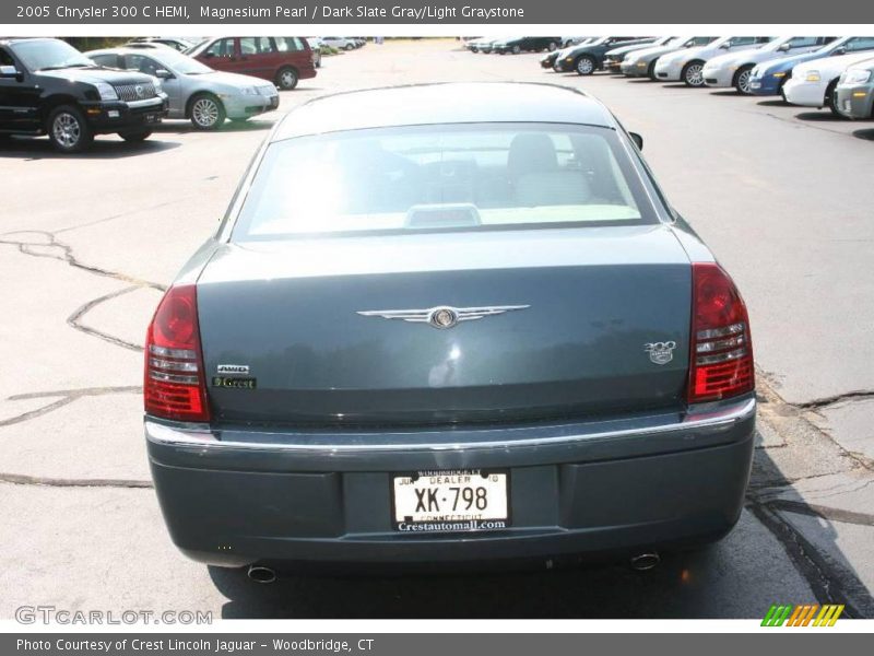 Magnesium Pearl / Dark Slate Gray/Light Graystone 2005 Chrysler 300 C HEMI