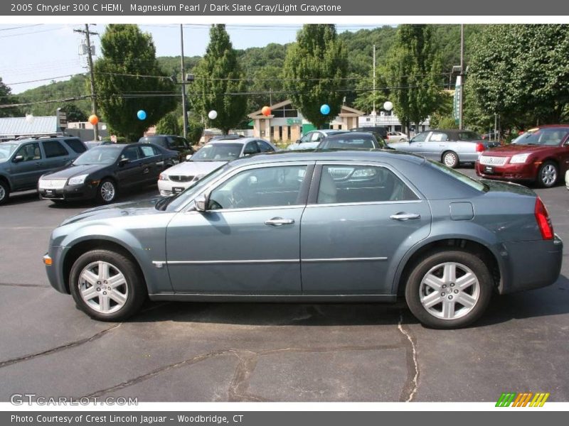 Magnesium Pearl / Dark Slate Gray/Light Graystone 2005 Chrysler 300 C HEMI