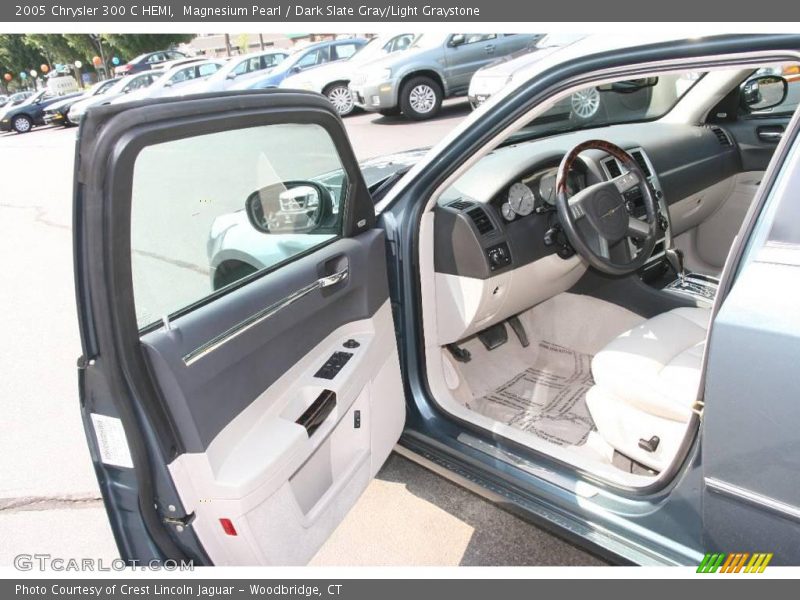 Magnesium Pearl / Dark Slate Gray/Light Graystone 2005 Chrysler 300 C HEMI