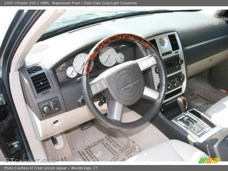 Magnesium Pearl / Dark Slate Gray/Light Graystone 2005 Chrysler 300 C HEMI