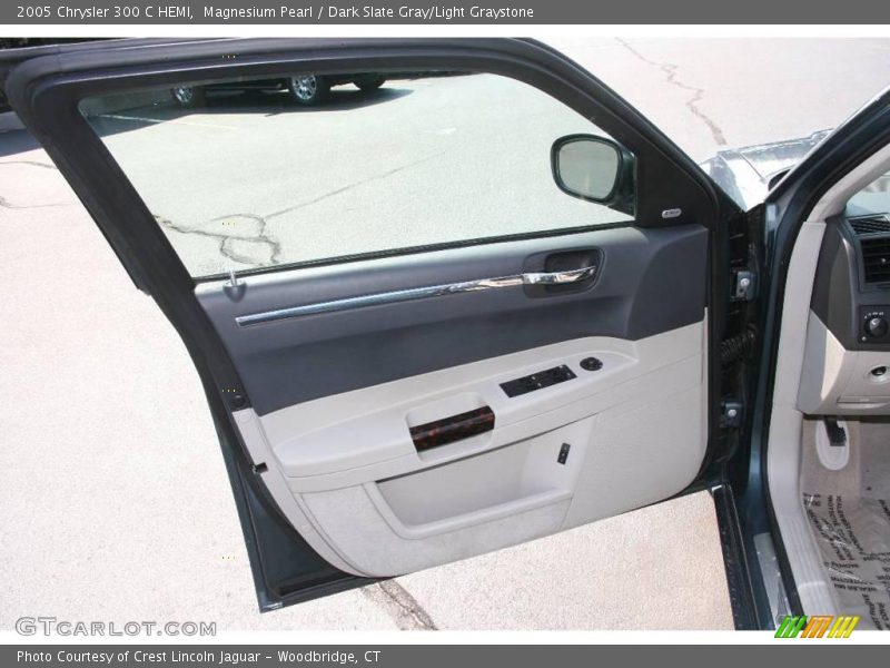 Magnesium Pearl / Dark Slate Gray/Light Graystone 2005 Chrysler 300 C HEMI
