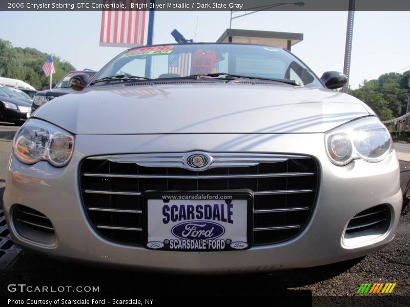 Bright Silver Metallic / Dark Slate Gray 2006 Chrysler Sebring GTC Convertible
