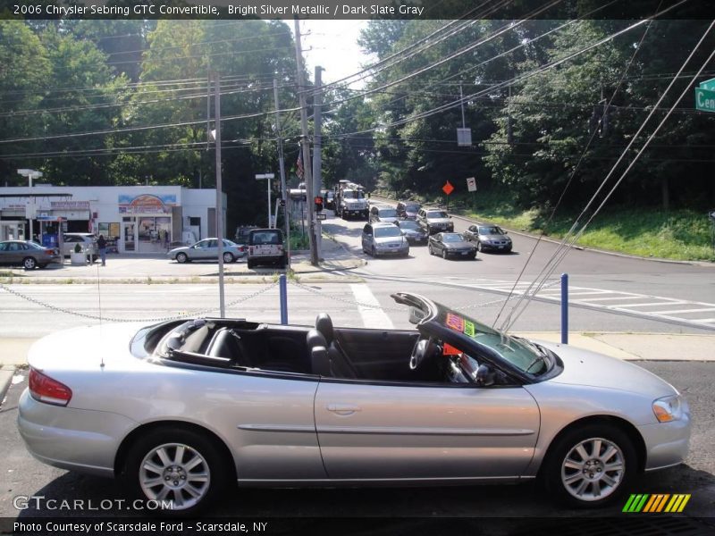 Bright Silver Metallic / Dark Slate Gray 2006 Chrysler Sebring GTC Convertible