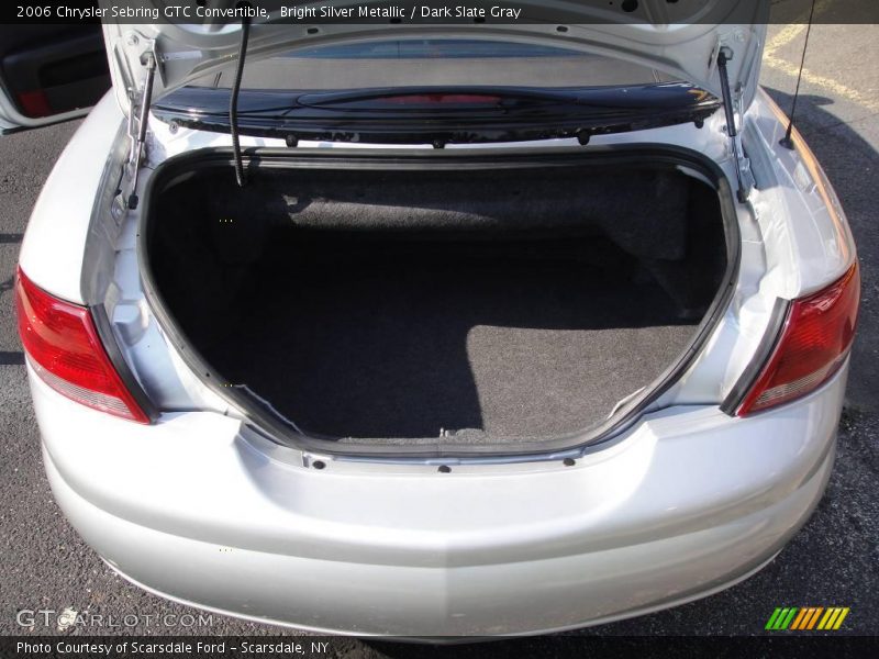 Bright Silver Metallic / Dark Slate Gray 2006 Chrysler Sebring GTC Convertible
